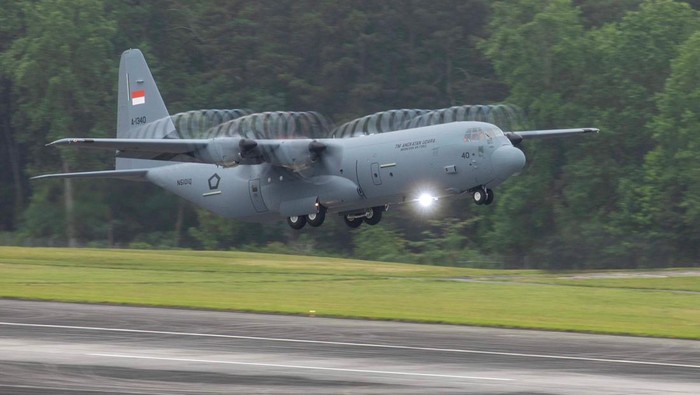 Pesawat Super Hercules C-130J (dok.istimewa)