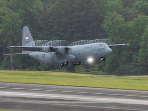 Terbang dari AS, Pesawat Super Hercules C-130J Tiba di RI Pekan Depan