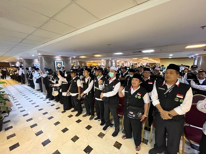 Petugas haji Provinsi Jawa Barat.