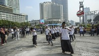 Tarian tersebut digelar oleh Wandan Culture Jakarta untuk menyambut hari raya Idul Adha 1444 H sekaligus menyemarakkan HUT DKI Jakarta ke-496. 