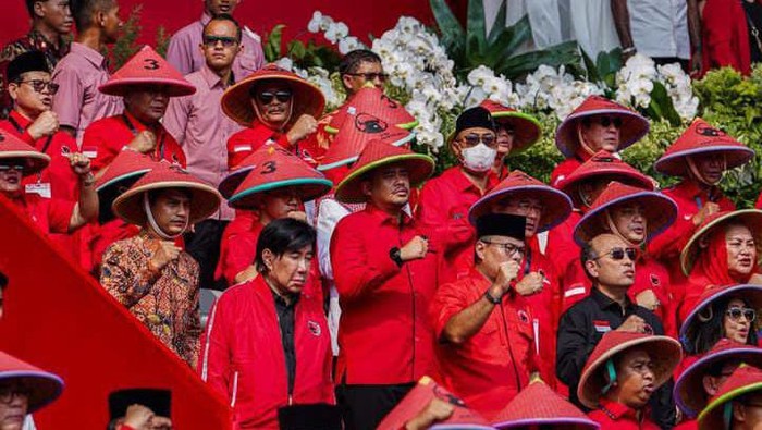 Wali Kota Medan Bobby Nasution saat menghadiri puncak peringatan Bulan Bung Karno