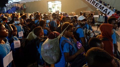160 Pelajar dari Pegunungan Papua Diberangkatkan Gratis ke Jakarta