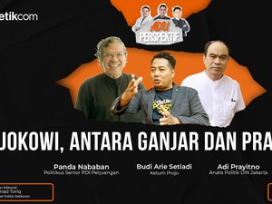 Adu Perspektif: Jokowi, Antara Ganjar dan Prabowo