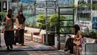Selain itu, konsep go green juga menambah suasana sekolah menjadi lebih asri.  