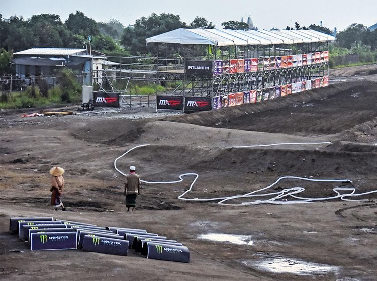 Begini Progres Pembangunan Sirkuit MXGP di Mataram