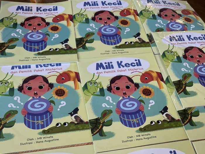 Buku Cerita Mili Kecil dan Pemilik Paket Misterius