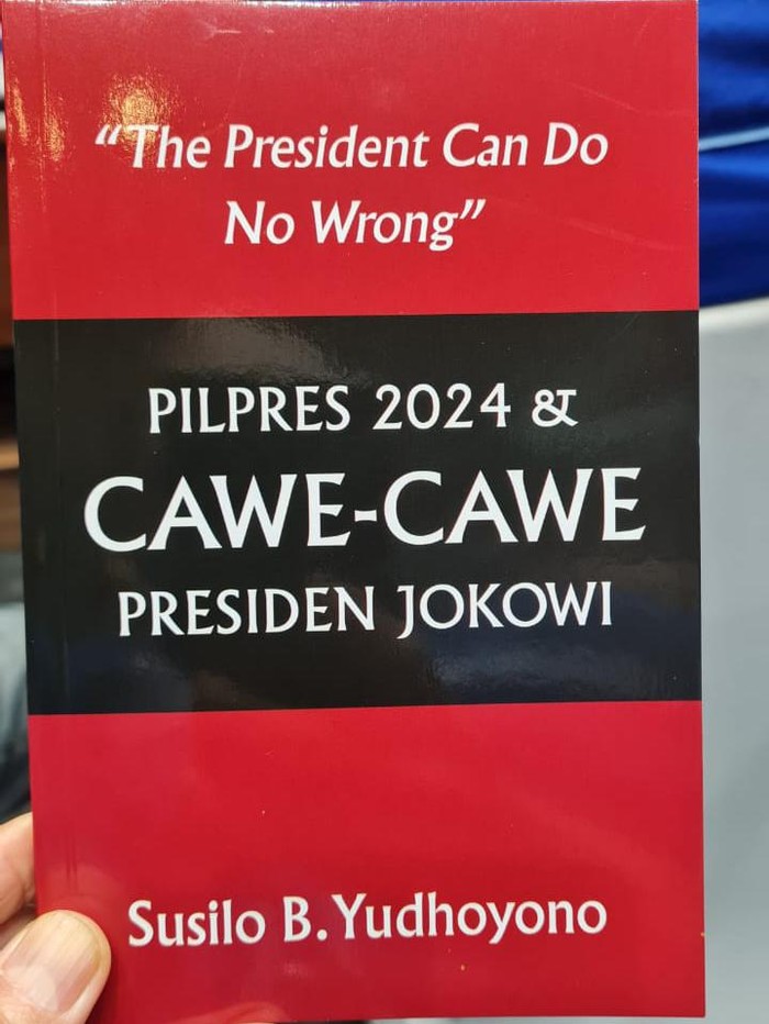 Buku SBY Pilpres 2024 & Cawe-cawe Presiden Jokowi. (dok. istimewa).