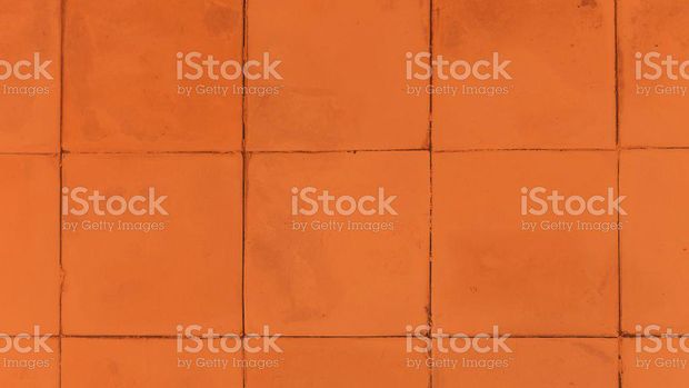 Terracota flooring textured background