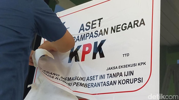 KPK menghitung nilai aset Gedung Lampung Nahdliyin Center (LNC) untuk menutupi kerugian negara akibat kasus suap eks Rektor Unila, Prof Karomani.