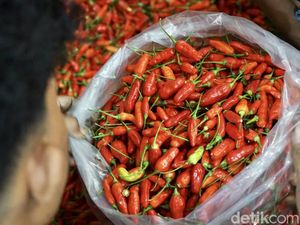 Harga Sembako Jogja Hari Ini 22 Agustus 2024: Cabai Rawit Merah Terus Terjun