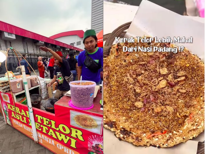 Harga kerak telor mahal di PRJ