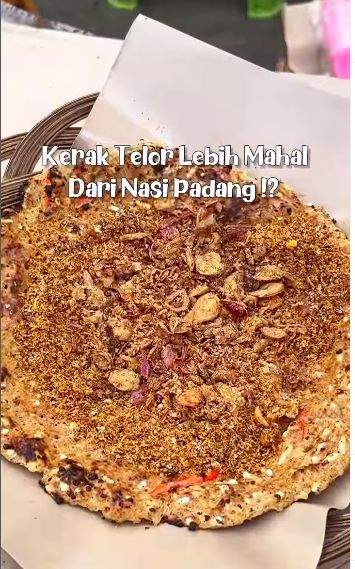 Harga kerak telor mahal di PRJ