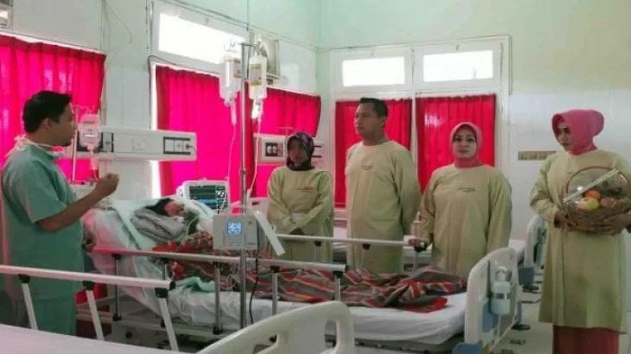 Istri dibakar suami di Jember