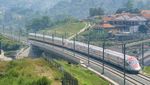 Kereta Inspeksi dan Penumpang Digandeng Saat Uji Coba KCJB, Ini Potretnya