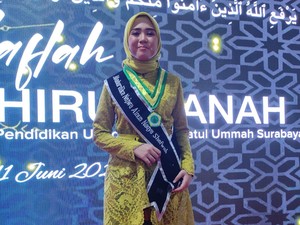 Sosok Nana, Mahasiswi Unair Lolos SNBT di Usia 16 Tahun