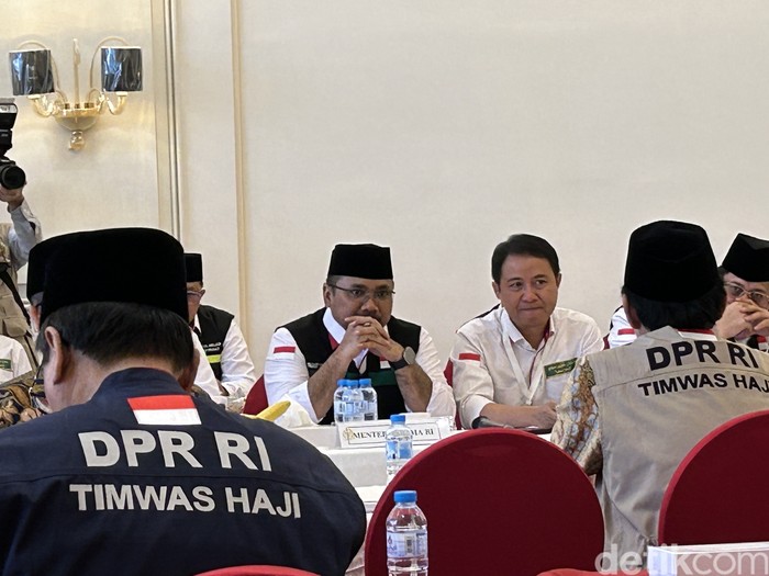 Menag-Timwas Haji DPR di Makkah