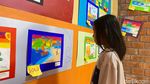 Melihat Gambar Mahakarya Bocah Bandung di Rumah Sabilulungan