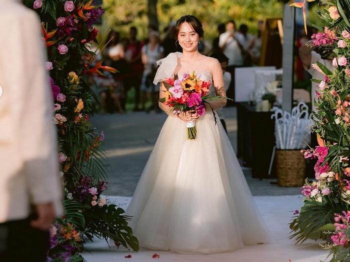 Pernikahan di Gardens By The Bay Singapura