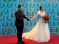 Foto: Pernikahan Megah Crazy Rich di Gardens By The Bay, Habiskan Rp 2,7 M