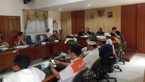 Pedagang Pasar Umum Negara disebut sepakat dengan rencanan revitalisasi setelah bertemu perwakilan Pemkab Jembrana, Senin (26/6/2023).