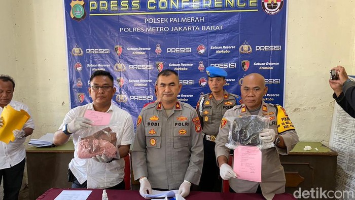 Polsek Palmerah tangkap pria pelaku penusukan wanita open BO