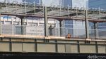 Proyek Jembatan Penghubung LRT-KRL Dukuh Atas Terus Dikebut Proyek Jembatan Penghubung LRT-KRL Dukuh Atas Terus Dikebut