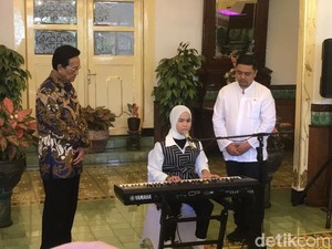 Putri Ariani Sowan Sultan Jogja, Bawakan Lagu Jawa Lir Ilir