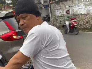 Diamankan, Pemotor Ngaku Polisi Buang Abu Rokok di Jaksel Kena Tilang