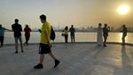 Terpikat Senja di Balik Gedung-gedung Tinggi Dubai