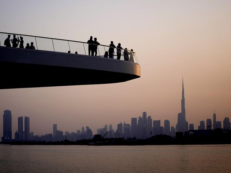 Terpikat Senja di Balik Gedung-gedung Tinggi Dubai