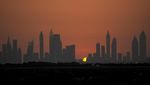 Terpikat Senja di Balik Gedung-gedung Tinggi Dubai