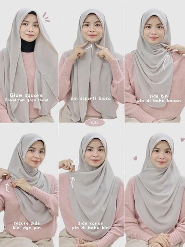Tutorial hijab ala Inara Rusli cocok kamu pakai saat Hari Raya Idul Adha.
