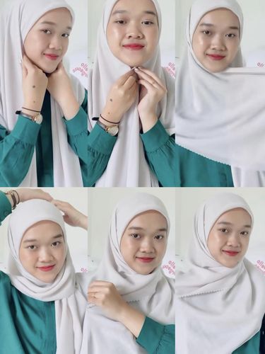 Tutorial hijab ala Inara Rusli cocok kamu pakai saat Hari Raya Idul Adha.