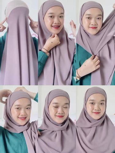 Tutorial hijab ala Inara Rusli cocok kamu pakai saat Hari Raya Idul Adha.