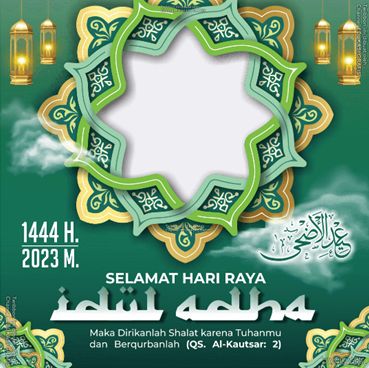 twibbon Hari Raya Idul Adha 2023