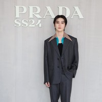Jaehyun NCT kembali ke Milan Fashion Week 2023 sebagai brand ambassador Prada pada Minggu (18/6/2023) waktu setempat. Foto: Instagram
