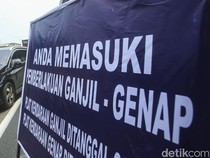 Ganjil Genap Tak Berlaku Hari Ini