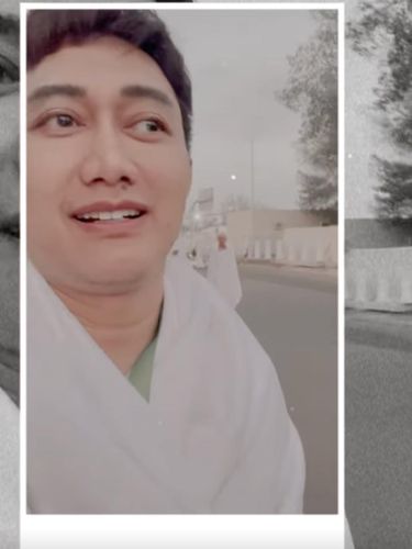 Boby Tince mengabarkan kondisi jelang wukuf.
