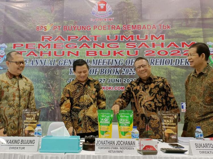 Buyung Poetra Sembada Sebar Dividen