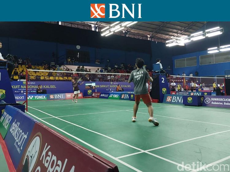 Momen Divya Kuncoro Kalahkan Kirana Diva Kharisma di BNI Sirnas Banjarbaru