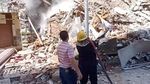 Gedung Runtuh di Alexandria Mesir, 4 Orang Terluka