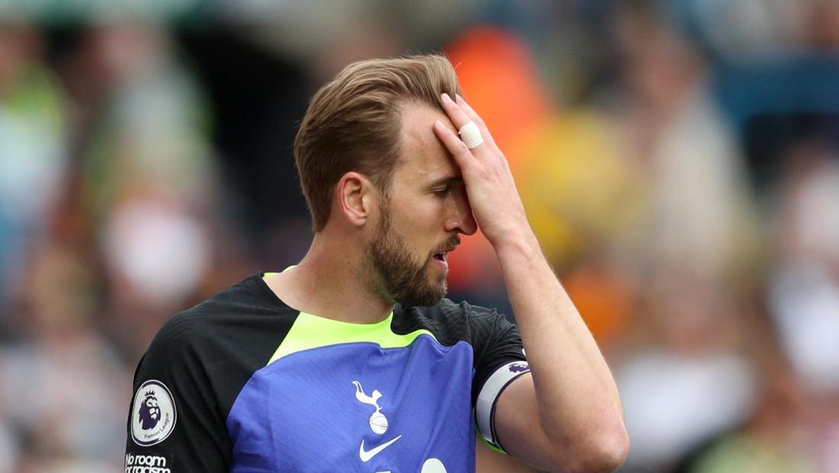 Harry Kane tidak akan dijual Tottenham Hotspur (REUTERS/SCOTT HEPPELL)