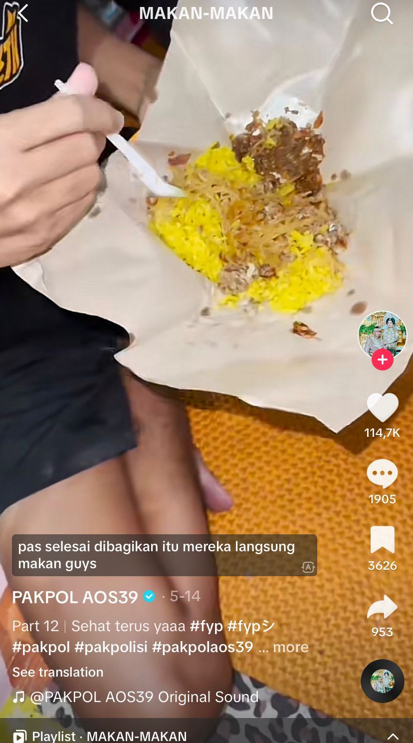 Haru! 5 Momen Polisi Manado Traktir Napi Makan Bakso hingga Martabak