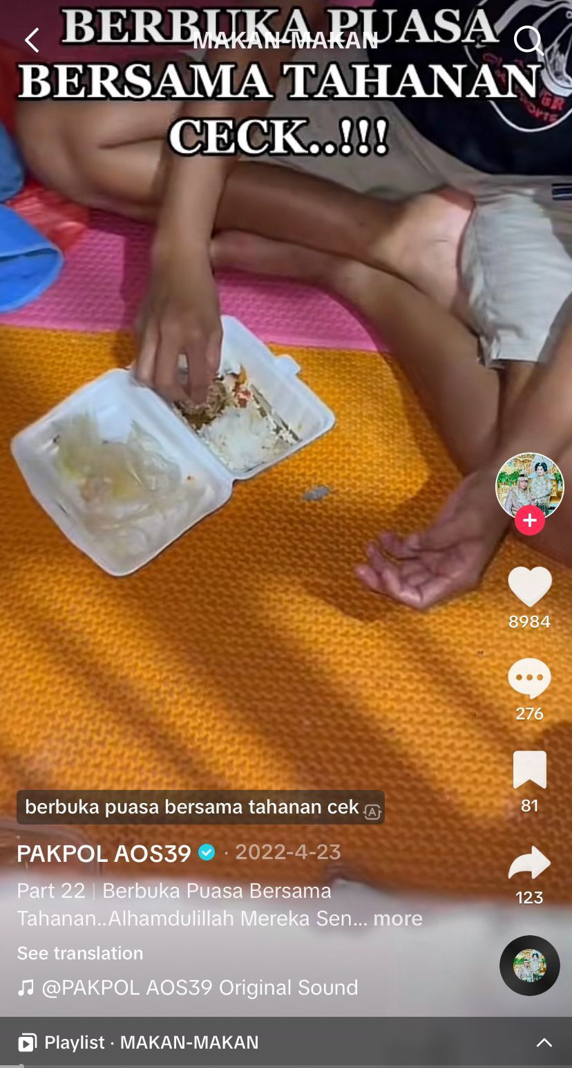 Haru! 5 Momen Polisi Manado Traktir Napi Makan Bakso hingga Martabak