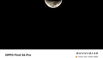 Dengan zoom hingga 120x bisa mendapatkan foto bulan yang bagus. Foto: Josina/detikINET