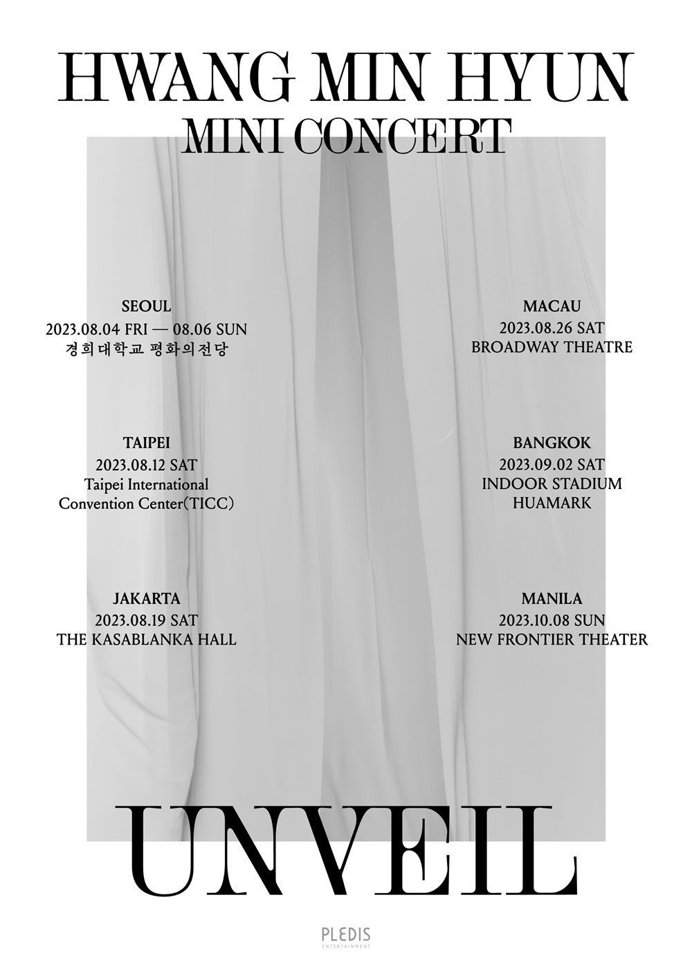 Hwang Minhyun Mini Concert UNVEIL
