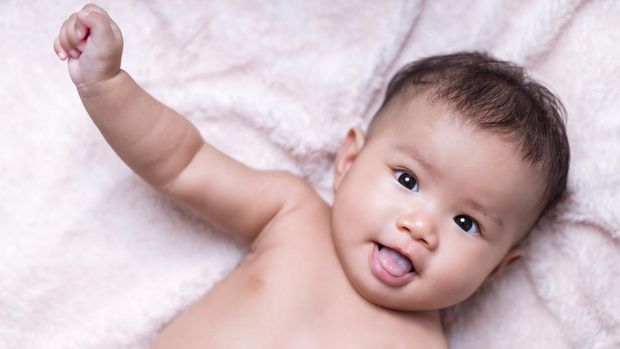 Ilustrasi bayi perempuan