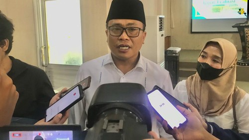 Kepala Kantor Wilayah Kementerian Agama (Kemenag) NTB Zamroni Aziz saat ditemui pada Selasa (27/6/2023).