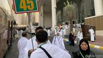 Potret Suasana Keberangkatan Jemaah Haji Maktour ke Padang Arafah