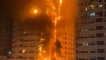 Kebakaran Landa Gedung Apartemen di Uni Emirat Arab
